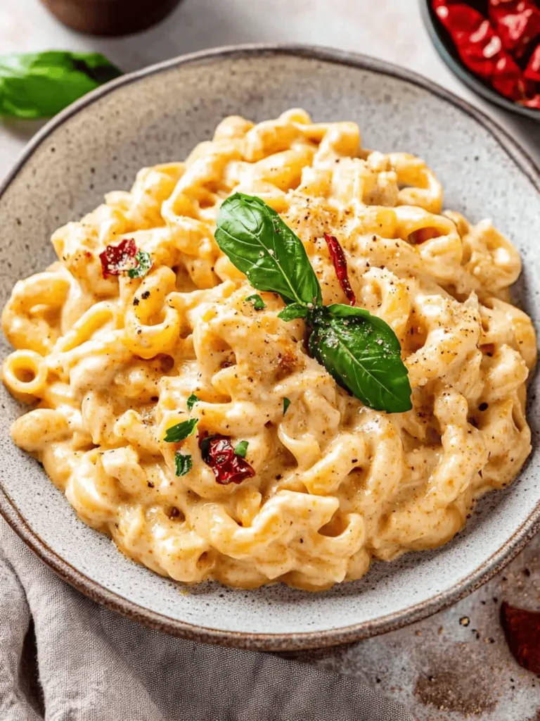 Spicy Calabrian Chili Alfredo Sauce with Trottole Pasta Bliss